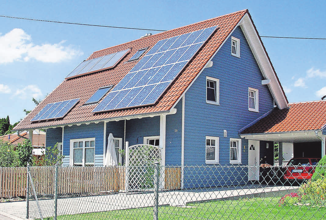 Eine Solaranlage erhöht den Wert eines Hauses. Foto: tdx/themendienst