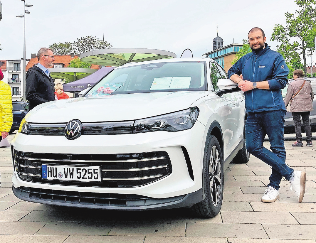Als Diesel, Mild-Hybrid oder Plug-in-Hybrid erhältlich: Der neue Tiguan bei Volkswagen Automobile Frankfurt.