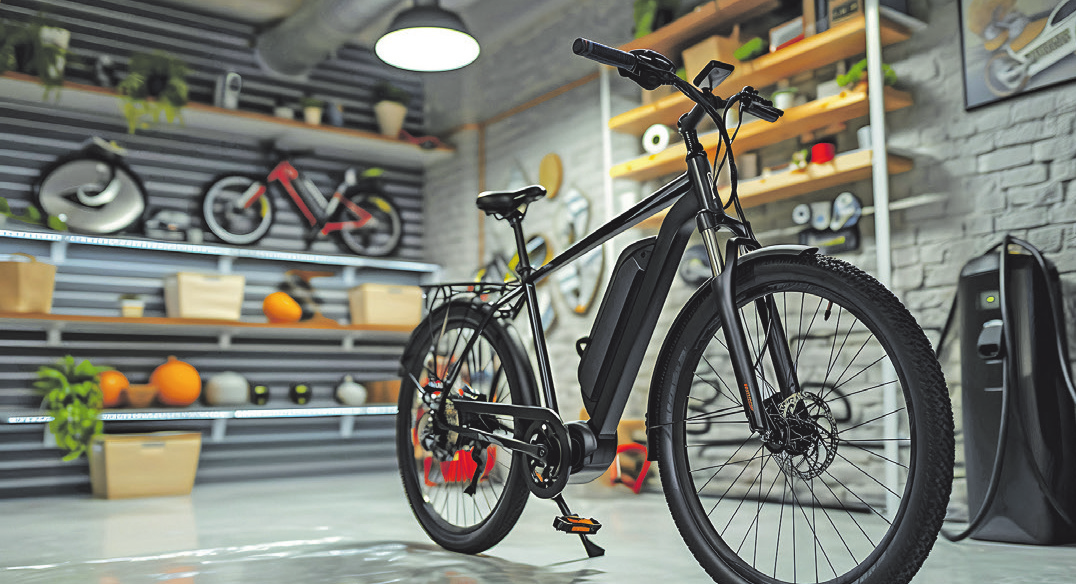 Umweltfreundliche Technologien wie E-Bike-Akkus bergen Brandrisiken und die E-Bikes sind zudem eine beliebte Beute für Langfinger. Moderne Gefahrenmeldeanlagen bieten hier mehrfachen Schutz. Foto: DJD/TELENOT/Alexander-stock.adobe.com