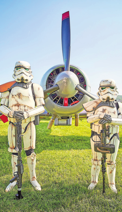Ein besonderes Schmankerl für alle „Star Wars“-Fans ist die Anwesenheit der 501st Legion.