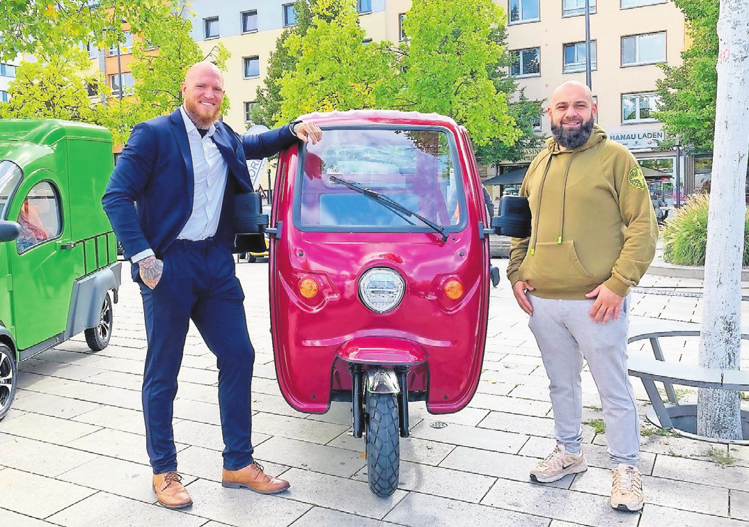 Bei Volta Motors Hanau war der VT5 als elektrisches Lastendreirad sehr gefragt.