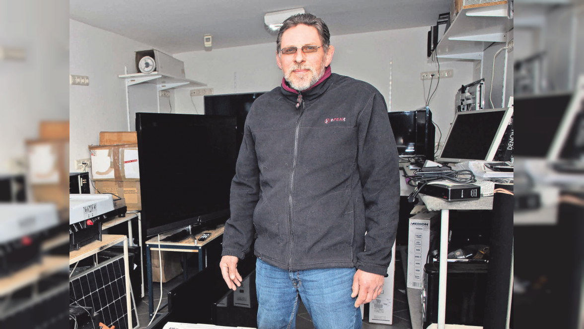 Elektrohandwerksmeister Fred Bodeit aus Ratekau: Probleme im Blick haben