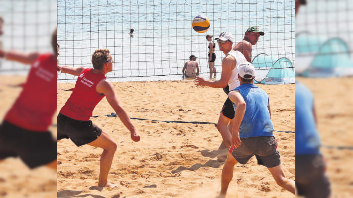 SG-Abteilung Volleyball: Beachvolleyball mit Blau-Weiß Zwenkau