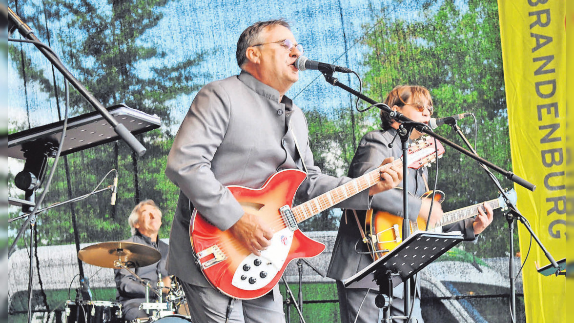 Beatles-Coverband The Beaters: Welthits im Mildenberger Ziegeleipark