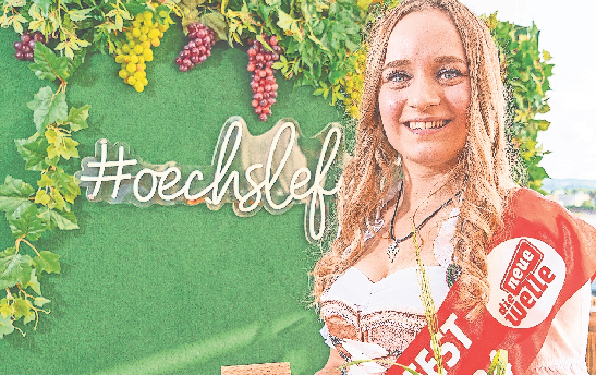 Die Oechsle Fest-Königin 2024, Birthe Meseke.