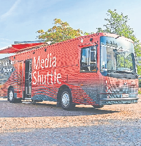 Raum für Entdeckungen: der Bücherbus.