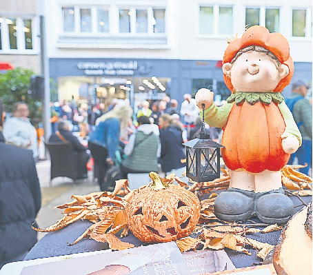 Kürbisse sind großes Thema beim verkaufsoffenen Sonntag.