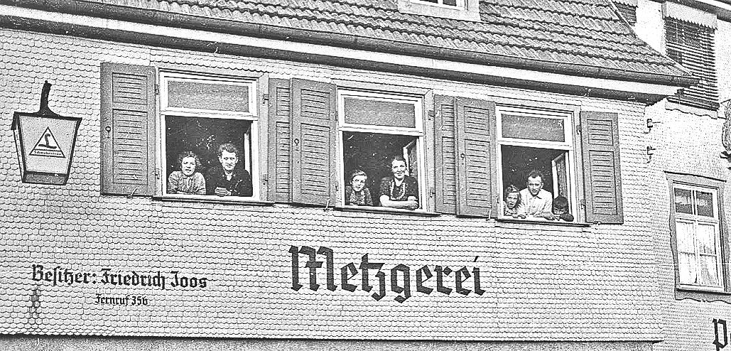 Das alte Gasthaus mit angeschlossener Metzgerei „Zum Rössle“.