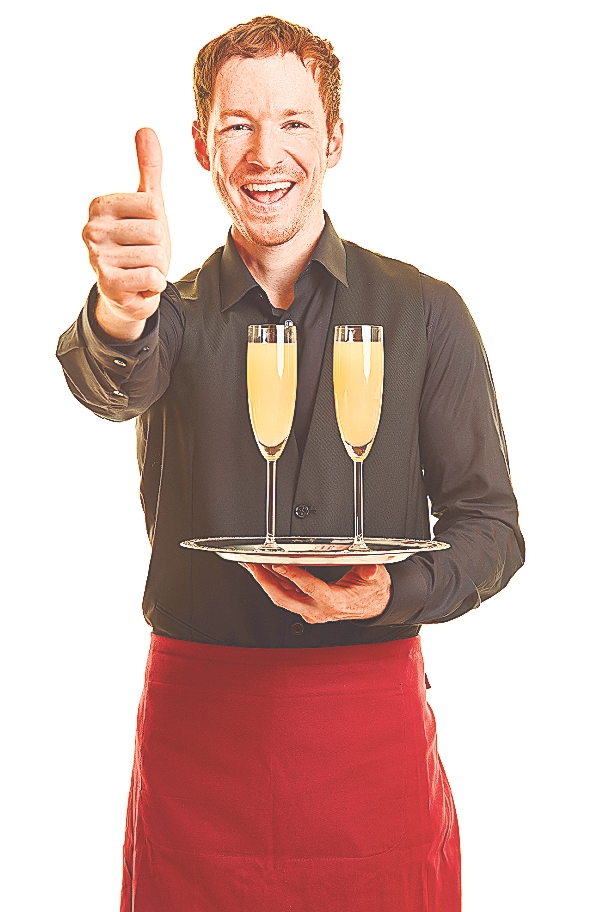 8% Hotellerie und Gastronomie. FOTO: ROBERT KNESCHKE - STOCK.ADOBE.COM