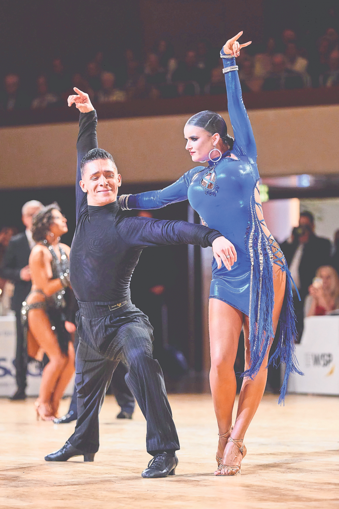 Lokalmatadoren: Jacky Joos/Razvan Dumitrescu wurden letztes Jahr Viertplatzierte. FOTO: SCHWARZ WEISS CLUB