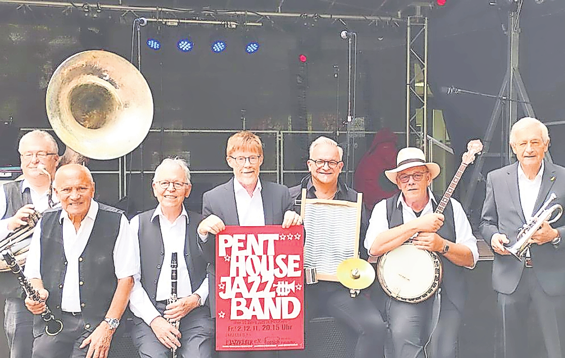 Die Penthouse Jazzband ist seit Jahren eine feste Größe beim City-Sonntag.