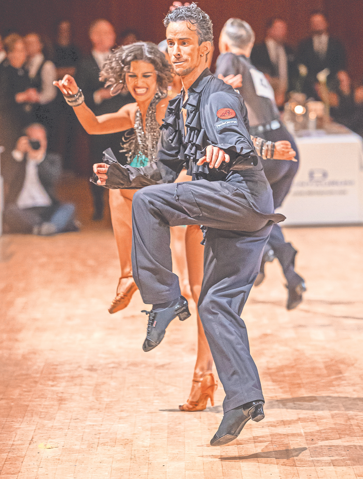 Guillem Pascual und Diandra-Aniela Illes haben schon 2024 das Publikum in Pforzheim beim Goldstadtpokal mit ihren Auftritten begeistert. FOTO: MEYER