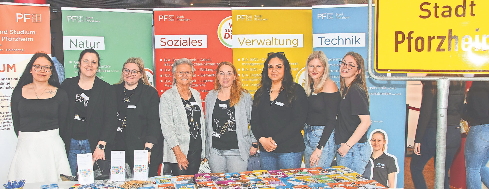 Geballte Kompetenz aus den unterschiedlichsten Berufsfeldern.