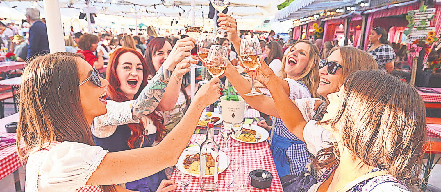 Oechslefest im Herzen der Goldstadt FOTO: WSP/TILO KELLER