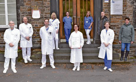 Interdisziplinär und multiprofessionell: das Team des zertifizierten Darmkrebszentrums.