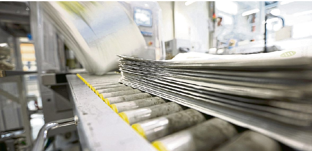Ob Briefe, Zeitschriften, Magazine oder Tageszeitung: Im Mittelrhein-Verlag ist die komplette Infrastruktur für eine komplexe Logistik vorhanden. Fotos: Jens Weber
