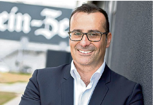 Evangelos Botinos führt seit 2020 die Geschäfte der rz-media GmbH. Foto: Jens Weber