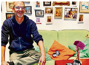 Martin Düpper ist Vorstandsmitglied des Vereins dasKREATOP. Seine Vision: eine dauerhafte Bleibe in der Alten Burg zu finden. Diese Kombination könnte zu einem Prestigeobjekt für die Stadt Koblenz werden. Foto: Petra Dettmer