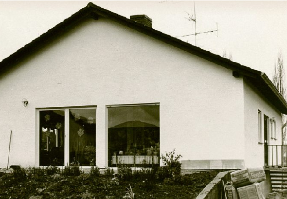 Und fertig ist das erste Massivhaus.