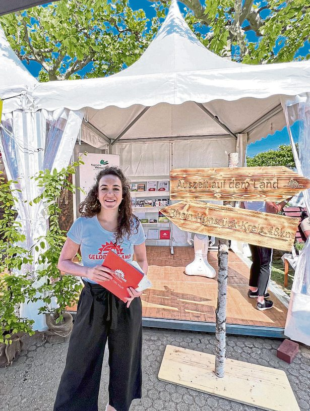 Hannah Wagner ist Projektleiterin der Kampagne ,,Gelobtes Land". Foto: ReWi Gelobtes Land