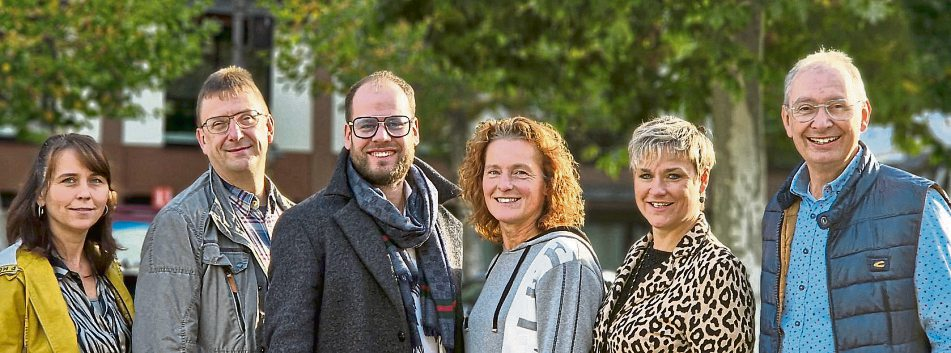 Tanja Herche, Markus von Ostrowski, Daniel Lehmann, Heike Palmer, Jeanette Lüpkemann, Martin Birk (von links). Foto: Werbegemeinschaft Simmern attraktiv