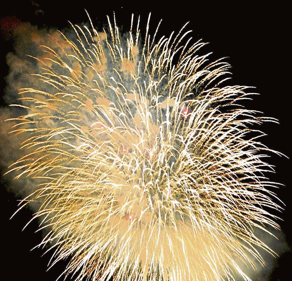Das große Finale: Abschlussfeuerwerk am Dienstagabend. Foto: Stadt Bad Kreuznach