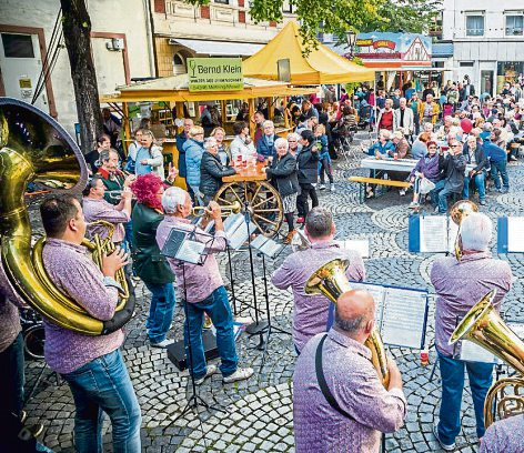 An der Liebfrauenkirche kommen Freunde der Blasmusik auf ihre Kosten.