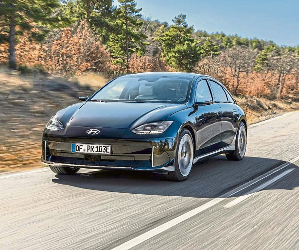 Hyundai IONIQ 6: Eine Fusion von beeindruckendem Design und innovativer Technologie.