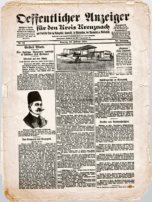 1908 | Attentat auf den Schah von Persien