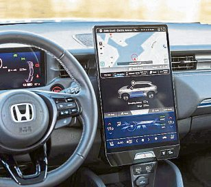 Blick in den Honda e:Ny1.