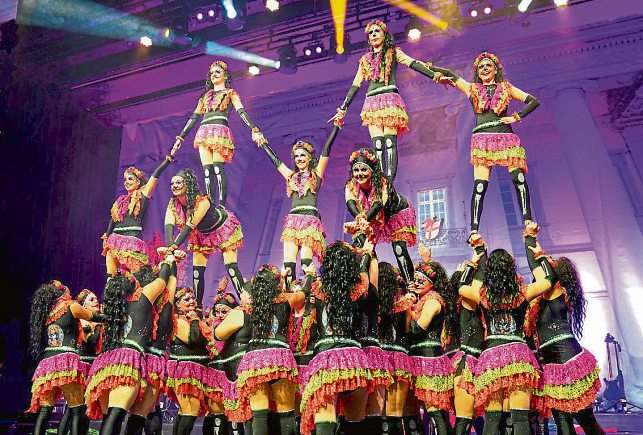 Showtanz „Große Funken“.