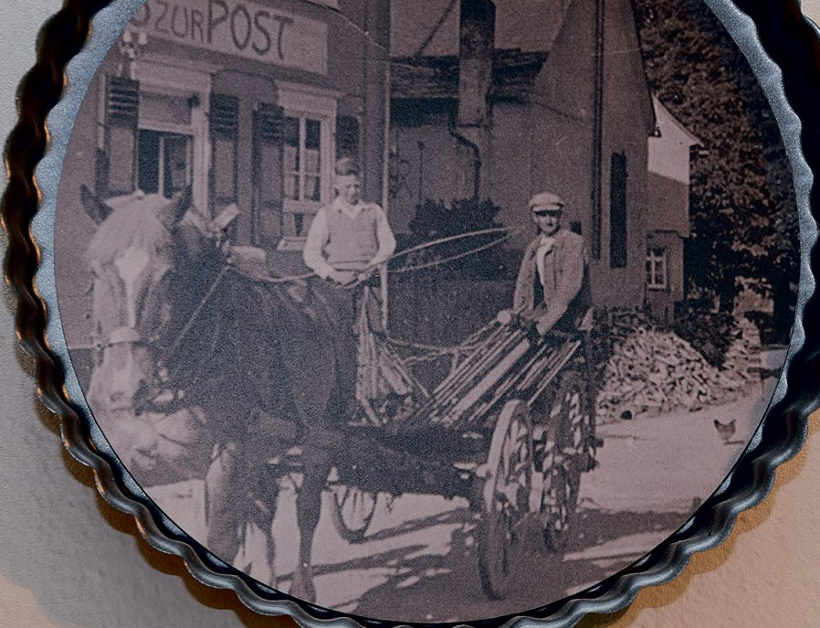 Parallel zur Bäckerei betrieb die Familie Zorn bis 1965 Landwirtschaft im Nebenerwerb.