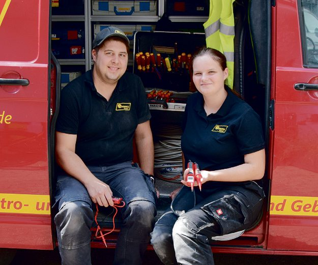Emely Sovuksu (r.) und Michael Ockenfeld (l.)