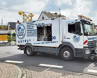 Die Maschinen von AM Müller arbeiten meist ohne chemische Zusätze und reinigen mit bis zu 280 bar Hochdruck und Dampf. Foto: AM Müller