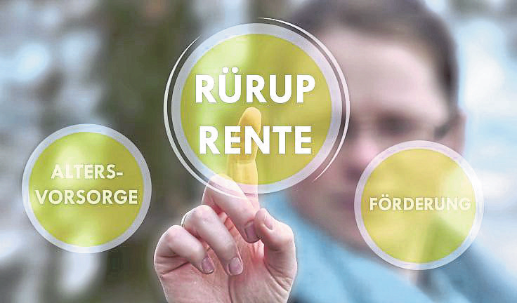 Die Rürup-Rente richtet sich vor allem an Selbstständige und Freiberufler, die keine Riester-Zulagen erhalten. Foto: ArtFoth – stock.adobe.com