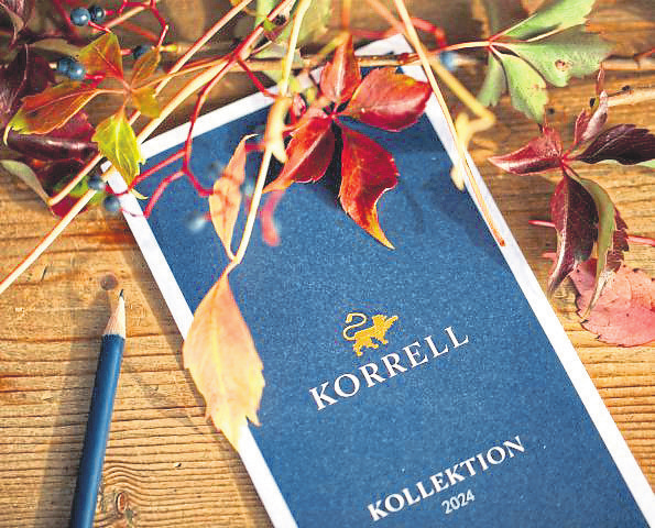 Herbstliche Stimmung im Weingut Korrell: Das Team präsentiert seine aktuelle Kollektion.