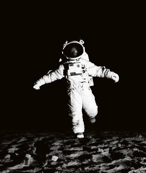 John Wood und Paul Harrison, Filmstill aus Bored Astronauts on the Moon, 2011 Courtesy of the artists