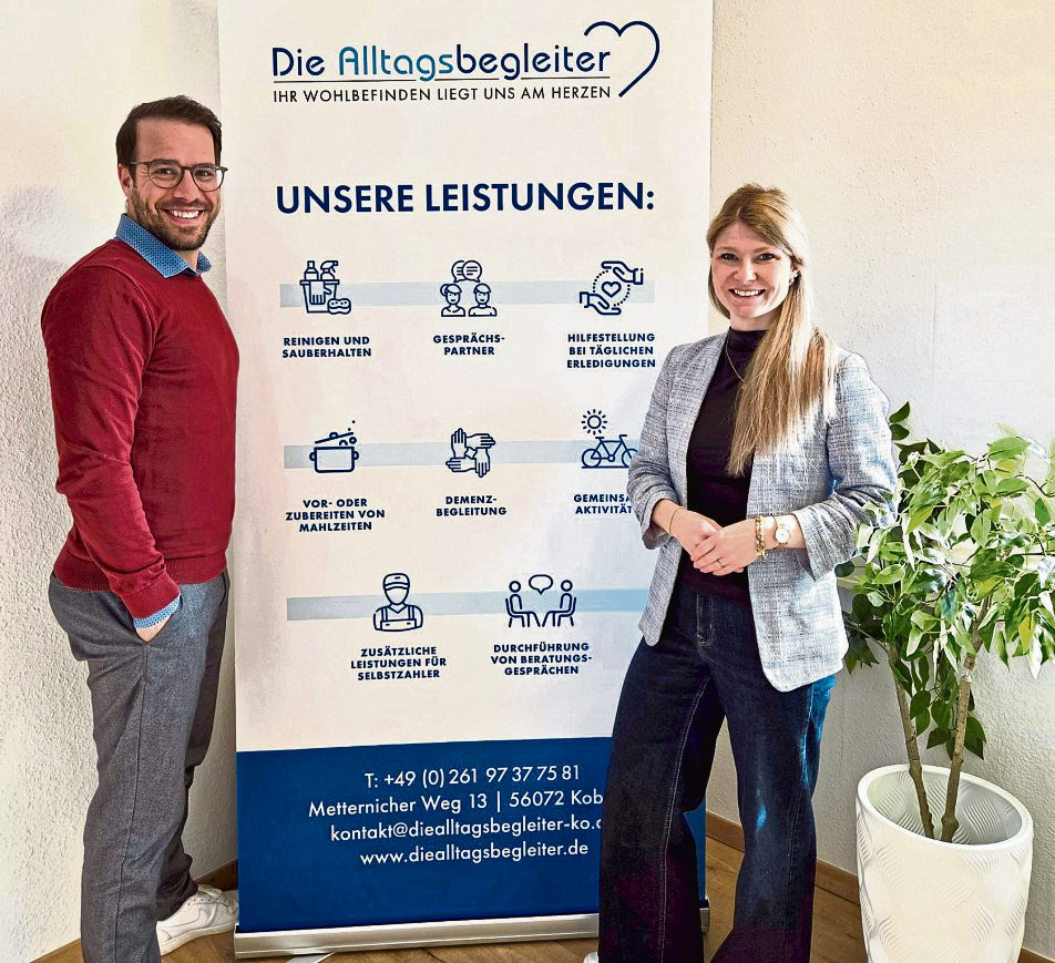 Mit Herz und Engagement: Daniela und Jan Klein stehen in Koblenz für alltagsnahe Unterstützung und persönliche Begleitung. Foto: Jan Klein