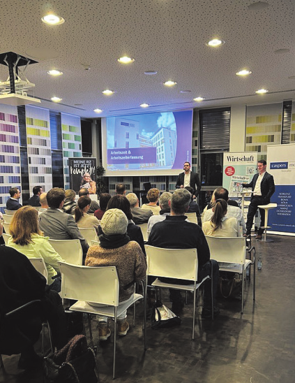 Im Medienzentrum der RheinZeitung bietet die Veranstaltungsreihe mit der Kanzlei Caspers Mock praxisnahe Einblicke in aktuelle rechtliche Themen für Unternehmen. Fotos: rz Media GmbH