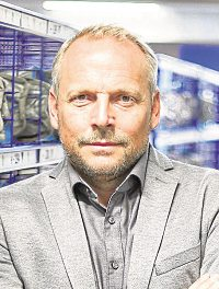 Setzt auf ein starkes Team - und 4500 Zustellerinnen und Zusteller: Jörg Unruh, Verlagsleiter Technik und Logistik. Foto: RZ/Weber