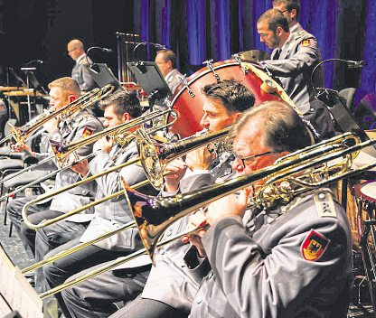 Auch in diesem Herbst wird das Heeresmusikkorps Koblenz für den guten Zweck, für HELFT UNS LEBEN, aufspielen - diesmal gemeinsam mit dem Marinemusikkorps Kiel sowie dem Heeresmusikkorps Kassel. Foto: Kevin Rühle