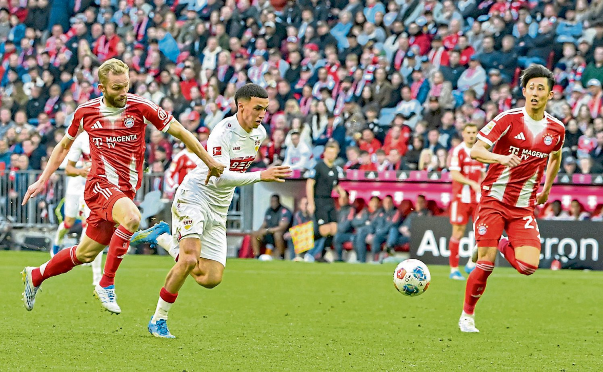 Dynamik aus der Bundesliga: Bayern-Profi Konrad Laimer (links) gehört zu den Leistungsträger der österreichischen Auswahl, die erstmals seit 1998 wieder bei einer WM dabei ist. Foto: Malin Wunderlich/dpa