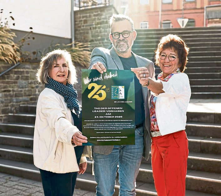 Mit dem Tag der offenen LEADER-Projekte am 24. Oktober macht die LAG Hunsrück 25 Jahre Regionalentwicklung und die Menschen hinter den geförderten Vorhaben sichtbar. Foto: Marie Kremski