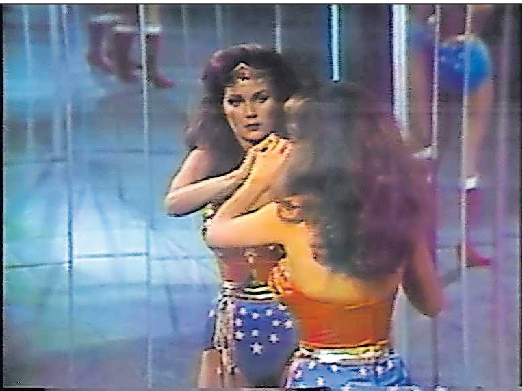 Dara Birnbaum:„Technology/Transformation: Wonder Woman“, 1978, Video. FOTO: ZKM/DARA BIRNBAUM/GRATIS