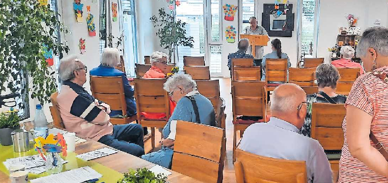 Im Wohnkomplex Quartier Deichstraße wird Sommerfest gefeiert. FOTO:CURABEIERLEIN/GMBH
