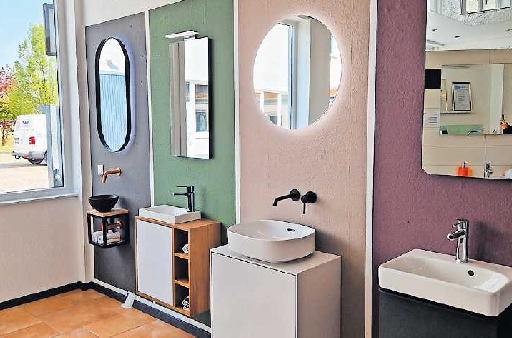 Ein Beispiel in der Badausstellung bei Hornig. FOTO: HORNIG/GRATIS