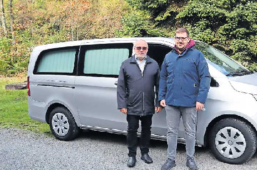 Inhaber Nils Ortmann (r.) und Gründer Jürgen Ortmann FOTO: MWL
