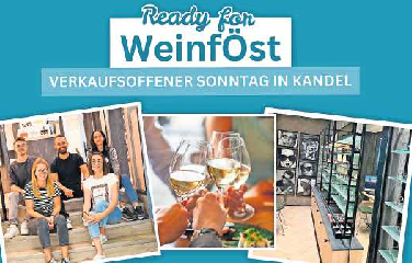 „Ready for WeinfÖst“ heißt es bei Schöttinger - Wir sind die Brille. FOTO: SCHÖTTINGER/GRATIS