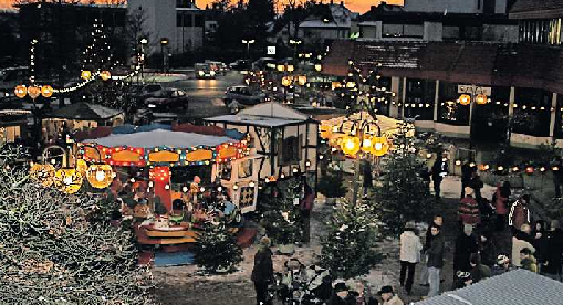 In Limburgerhof findet am kommenden Wochenende der Weihnachtsmarkt statt. FOTO: GEMEINDE/GRATIS