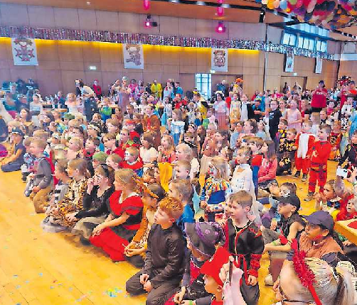 Bei der Kinderfasching-Party der TUSNESIA Neuhofen wird einiges geboten. FOTO: TUSNESIA/GRATIS
